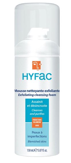 HYFAC Čisticí exfoliační pěna na aknózní pleť 150 ml