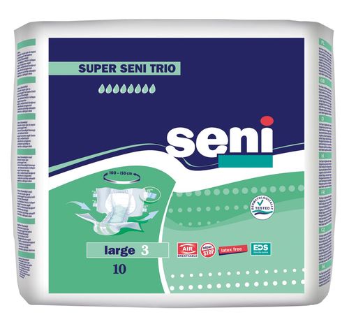 Seni Super Trio Large inkontinenční plenkové kalhotky 10 ks