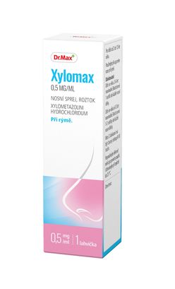Dr.Max Xylomax 0,5 mg/ml nosní sprej 10 ml