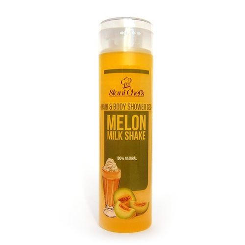 Hristina - Přírodní sprchový gel na vlasy a tělo melounový mléčný šejk, 250 ml