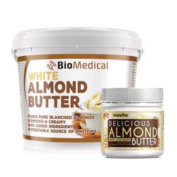 White Almond Butter - máslo z loupaných mandlí Natural 1kg