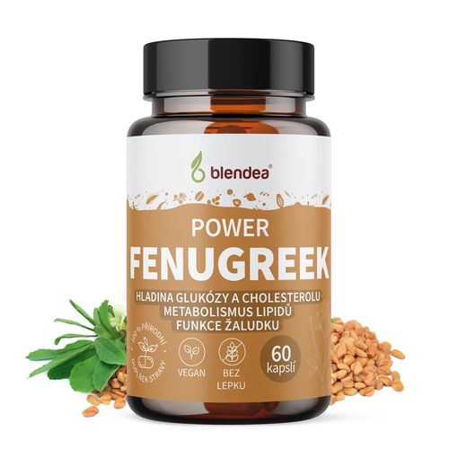 Fenugreek (Pískavice řecké seno) extrakt 60 kapslí