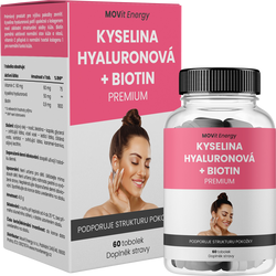 Kyselina hyaluronová + Biotin PREMIUM, 60 tobolek