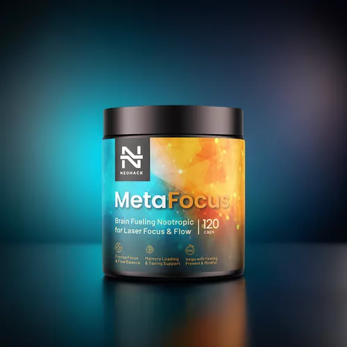 MetaFocus - přírodní nootropikum bez kofeinu 120 caps