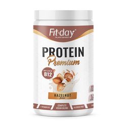 Fit-day Protein Premium Gramáž: 900 g, Příchuť: Lískový oříšek