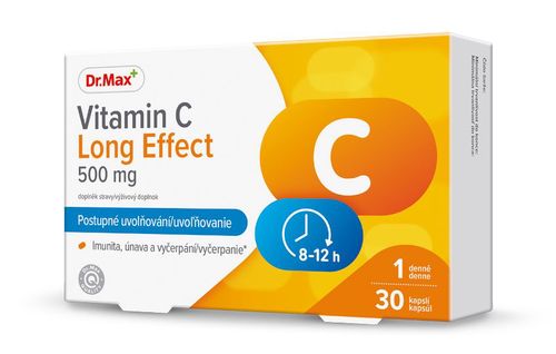 Dr.Max Vitamin C Long Effect 500 mg 30 kapslí