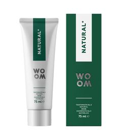 WOOM NATURAL+ zubní pasta 75 ml