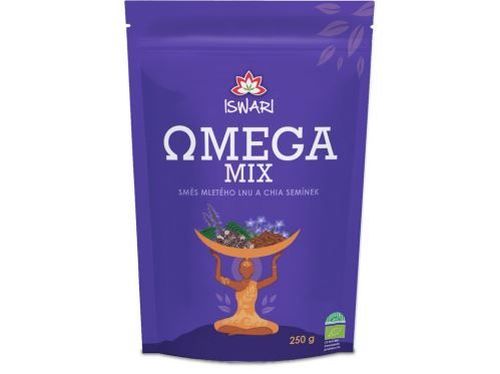 Iswari Omega mix BIO směs mletých semínek 250 g