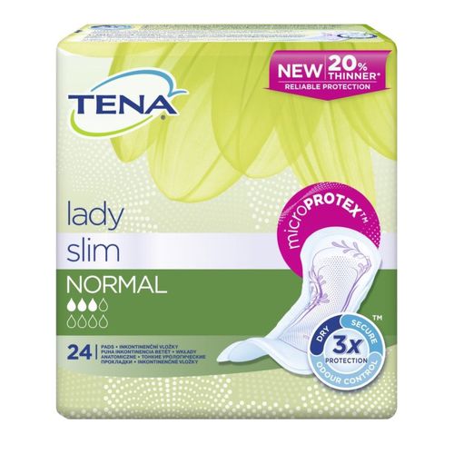 Tena Lady Slim Normal inkontinenční vložky 24 ks