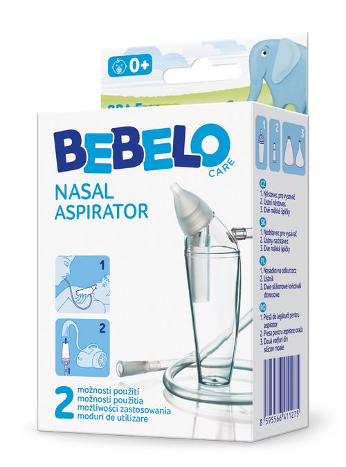 BEBELO Nasal Aspirator nosní odsávačka 1 ks
