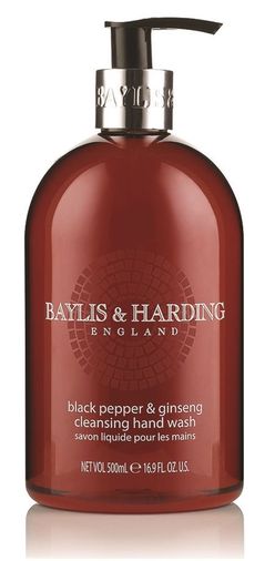 Baylis & Harding Tekuté mýdlo na ruce Černý pepř a ženšen 500 ml