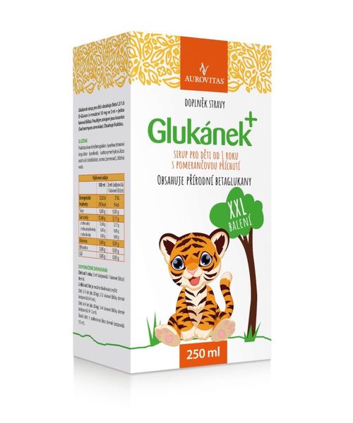 Glukánek sirup pro děti 250 ml