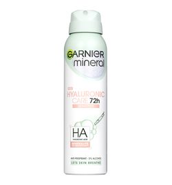 Garnier Mineral Hyaluronic Ultra Care 72H sprej 150 ml