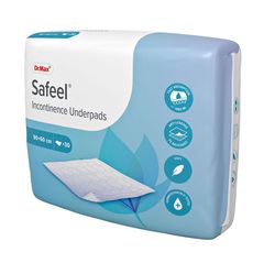 Dr.Max Safeel Incontinence Underpads 90x60 cm 30 ks
