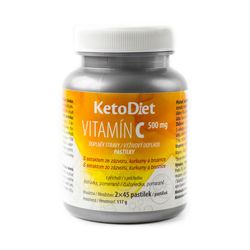 KetoDiet Vitamín C (90 tablet) - 100% česká keto dieta