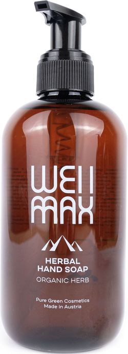 WellMax Mýdlo na ruce - bylinky, 250 ml