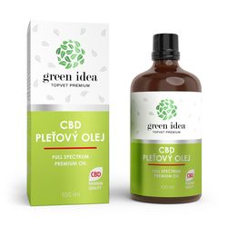 Green idea CBD pleťový olej 100 ml
