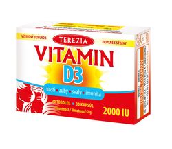 Terezia Vitamin D3 2000 IU 30 tobolek
