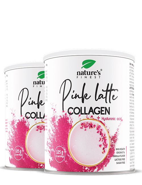 PINK LATTE Kolagen 1+1 ZDARMA