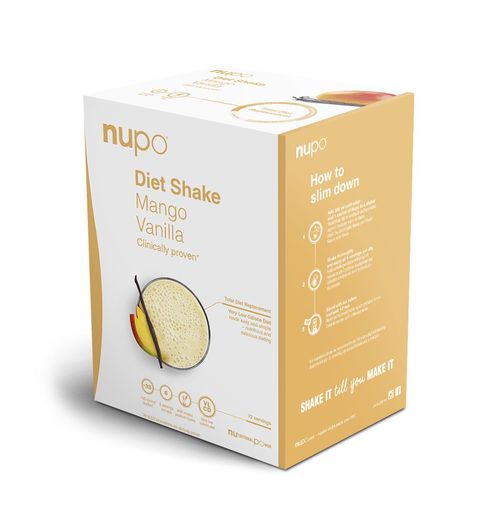 NUPO Dieta Šejk mango-vanilka 12x32 g
