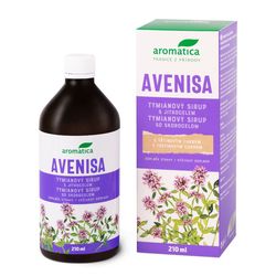 Aromatica AVENISA tymiánový sirup s jitrocelem 210 ml