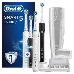 Oral-B SMART 5 5900 CROSS ACTION DUO elektrický zubní kartáček 2 ks