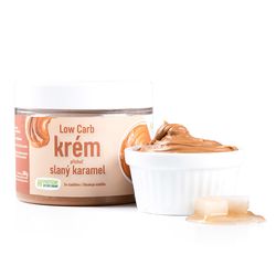 KetoLife Low Carb krém – příchuť slaný karamel (250 g) - 100% česká keto dieta