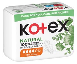 Kotex NATURAL Normal vložky 8 ks