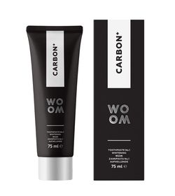 WOOM CARBON+ černá zubní pasta 75 ml