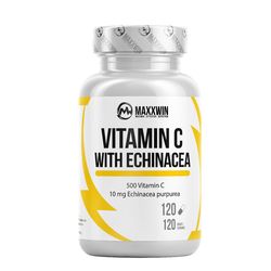 MAXXWIN Vitamin C 500 mg + Echinacea 120 kapslí