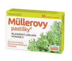 Dr. Müller Müllerovy pastilky s islandským lišejníkem 36 pastilek