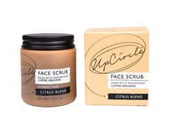 UpCircle Coffee Face Scrub Citrus pleťový peeling 100 ml