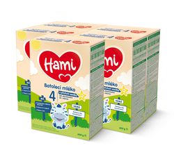 Hami 4 s příchutí vanilky 5x600 g
