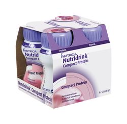 Nutridrink Compact Protein jahoda 4x125 ml