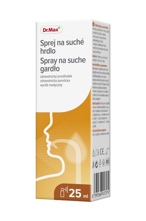 Dr.Max Sprej na suché hrdlo 25 ml