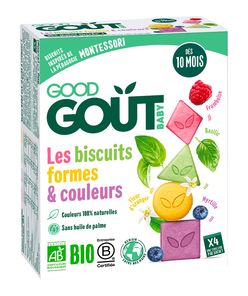 Good Gout BIO Sušenky barvy & tvary 10m+ 80 g