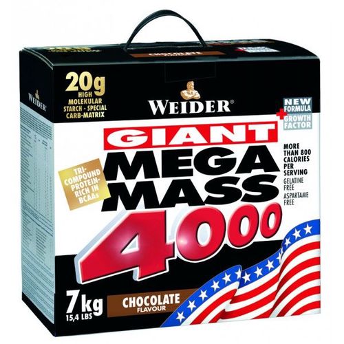 WEIDER Giant Mega Mass 4000 strawberry 7000 g