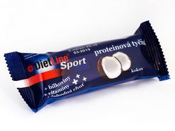 DietLine Sport proteinová tyčinka kokos 46 g