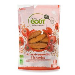 Good Gout BIO Mini bagetky s rajčátky 10m+ 70 g