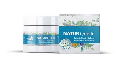 Naturprodukt NATURQuelle bylinný chladivý balzám 200 ml