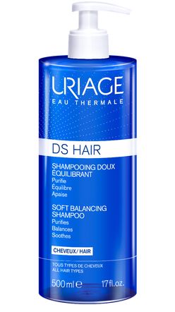 Uriage DS Hair Balancing Shampoo jemný zklidňující šampon 500 ml