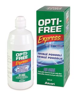 Opti free Express No rub lasting comfort roztok na kontaktní čočky 355 ml