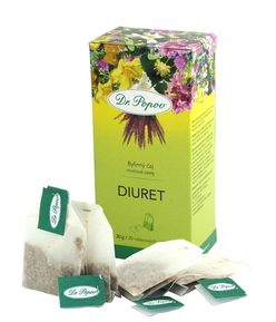 Dr. Popov Diuret Tea bylinný čaj porcovaný 20x1,5 g