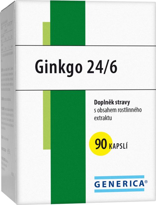 Generica Ginkgo 24/6 90 kapslí