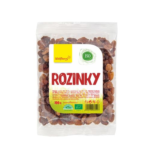 Wolfberry Rozinky BIO Racémus 100 g