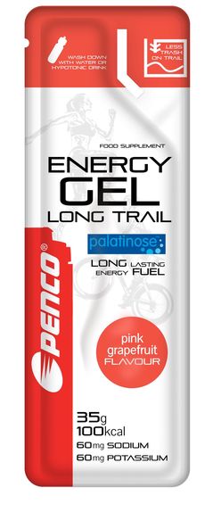 Penco Energy gel Long Trail růžový grep 35 g