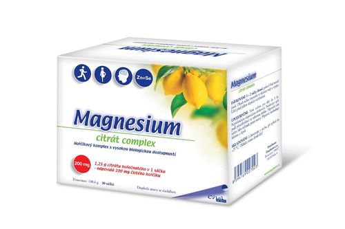 Magnesium citrát complex 30 sáčků