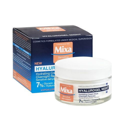 Mixa Hyalurogel noční krém 50 ml