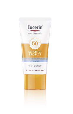 Eucerin SUN Sensitive Protect SPF50+ vysoce ochranný krém na obličej 50 ml