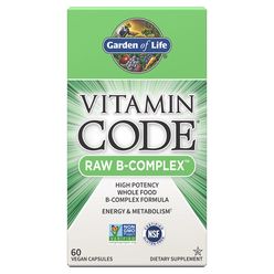 Garden of Life Vitamin Code RAW B-Complex, 60 kapslí